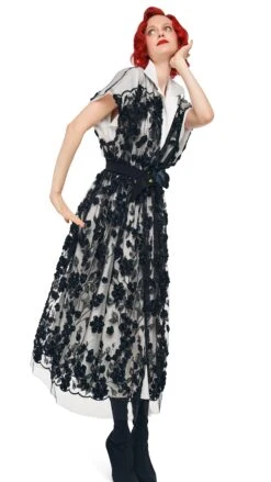 SUPER OS SLEEVELESS BF MIDCALF DRESS 19 SUPER OS SLEEVELESS BF MIDCALF DRESS -Norma Kamali 11 21 24pf25nk09809