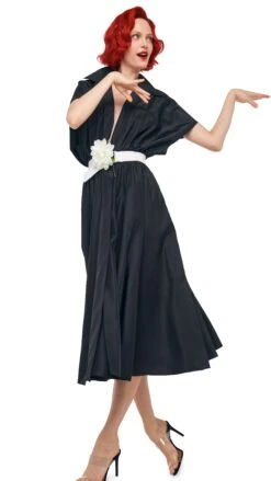 SUPER OS SLEEVELESS BF NK SHIRT FLARED DRESS -Norma Kamali 11 21 24pf25nk09970