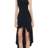 HI LOW SLEEVELESS X GOWN