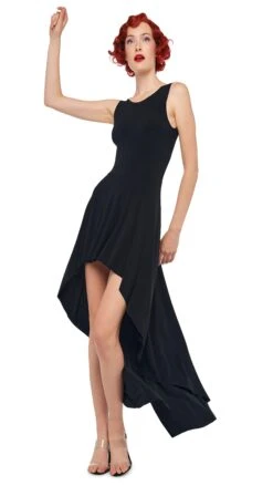 HI LOW SLEEVELESS X GOWN 12 HI LOW SLEEVELESS X GOWN -Norma Kamali 11 21 24pf25nk10173