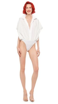 SUPER OS SLEEVELESS BF NK SHIRT BODYSUIT