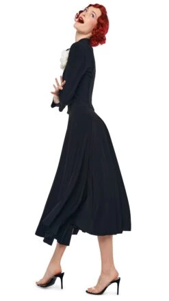 FLARED SKIRT TO MIDCALF -Norma Kamali 11 21 24pf25nk11062