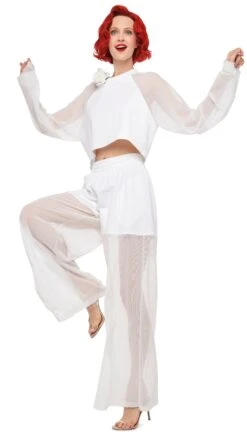 BOYFRIEND ELEPHANT SWEATPANT W/ MESH 11 BOYFRIEND ELEPHANT SWEATPANT W/ MESH -Norma Kamali 11 21 24pf25nk11612