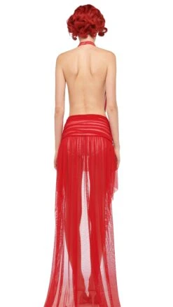 HI LOW HALTER DRESS 11 HI LOW HALTER DRESS -Norma Kamali 11 21 24pf25nk13563