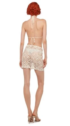 STRAIGHT MINI SKIRT -Norma Kamali 11 22 24pf25nk14028