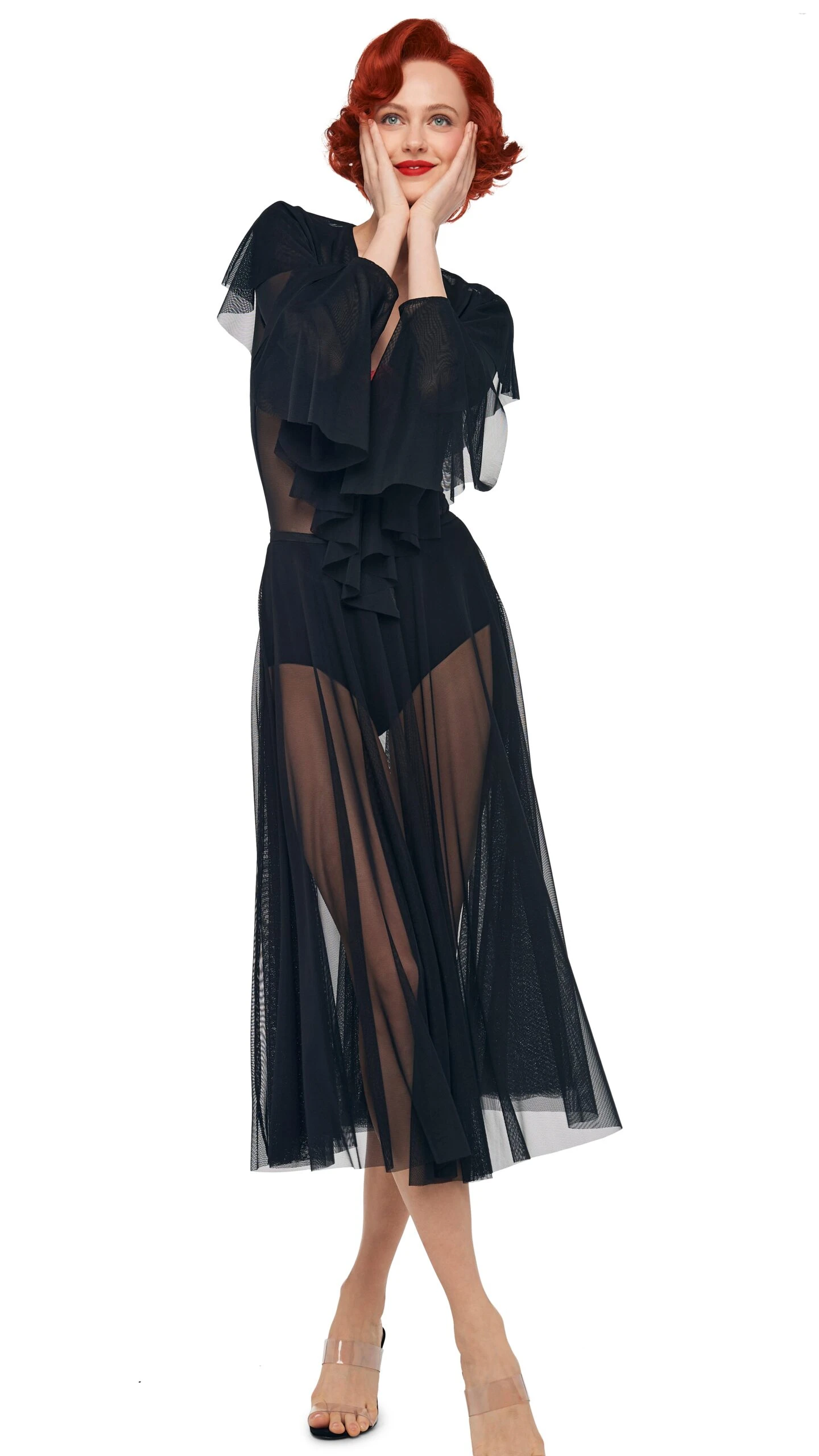 FLARED SKIRT TO MIDCALF W/ PANTY 6 FLARED SKIRT TO MIDCALF W/ PANTY - Image 6