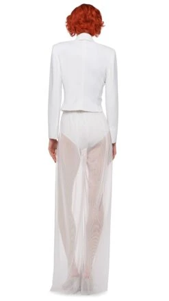 MENS PLEAT PANT -Norma Kamali 11 22 24pf25nk15105