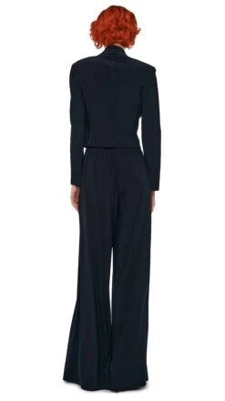 CROPPED SB JACKET -Norma Kamali 11 22 24pf25nk15227