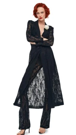 CLASSIC SINGLE BREASTED COAT -Norma Kamali 11 22 24pf25nk16132