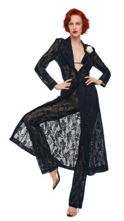 CLASSIC SINGLE BREASTED COAT -Norma Kamali 11 22 24pf25nk16140