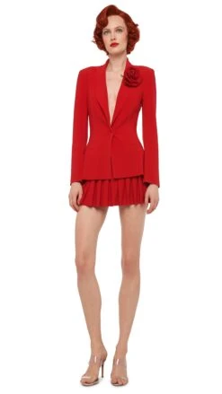 SINGLE BREASTED BOY FIT JACKET