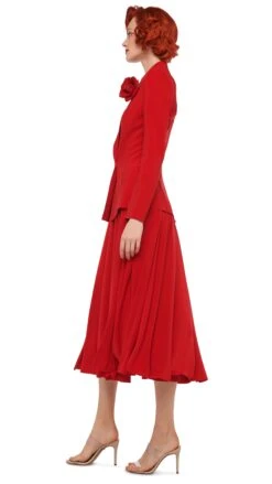 SINGLE BREASTED BOY FIT JACKET -Norma Kamali 11 22 24pf25nk16768 42300928 6b2f 4416 ae22 76a5429ea2d9