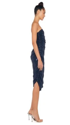 STRAPLESS DIANA DRESS TO KNEE 12 STRAPLESS DIANA DRESS TO KNEE -Norma Kamali 11 23 23nk12951