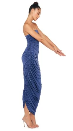 STRAPLESS DIANA GOWN XL -Norma Kamali 11 23 23nk18439