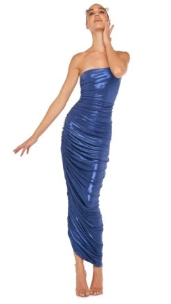 STRAPLESS DIANA GOWN XL -Norma Kamali 11 23 23nk18462