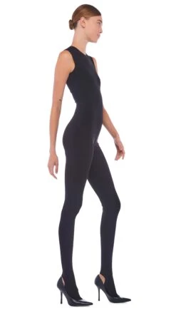 SLEEVELESS CATSUIT W/ FOOTIE -Norma Kamali 11 28 22nk01717 0f60d6d7 8a13 497e 8a72 59eedada8a8f