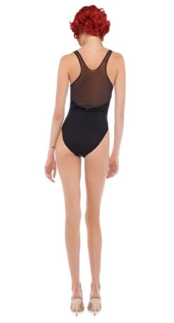 LOW BACK RACER MIO W/ MESH SIDES 6 LOW BACK RACER MIO W/ MESH SIDES -Norma Kamali 11 28 22nk05784 back