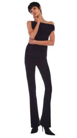 DROP SHOULDER TOP 17 DROP SHOULDER TOP -Norma Kamali 11 28 22nk07085