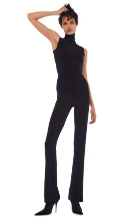 SLEEVELESS TURTLE TOP -Norma Kamali 11 28 22nk07268