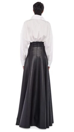 LONG GRACE SKIRT -Norma Kamali 11 29 22nk11035 ea651d43 411a 4f1d b561 a22abf5c79a2