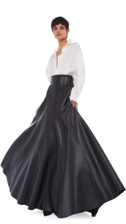 LONG GRACE SKIRT -Norma Kamali 11 29 22nk11079 0bac1b6b 4235 424f b3af 54ead0df26c3