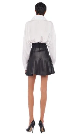 GRACE MINI SKIRT 11 GRACE MINI SKIRT -Norma Kamali 11 29 22nk11568 02811960 ea2b 46f0 a212 7c8a74a643ca
