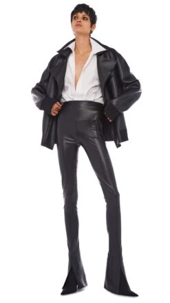 OVERSIZED MOTO JACKET 26 OVERSIZED MOTO JACKET -Norma Kamali 11 29 22nk11755 4a4441f4 dd9f 46b4 bd67 541f969d1d4e