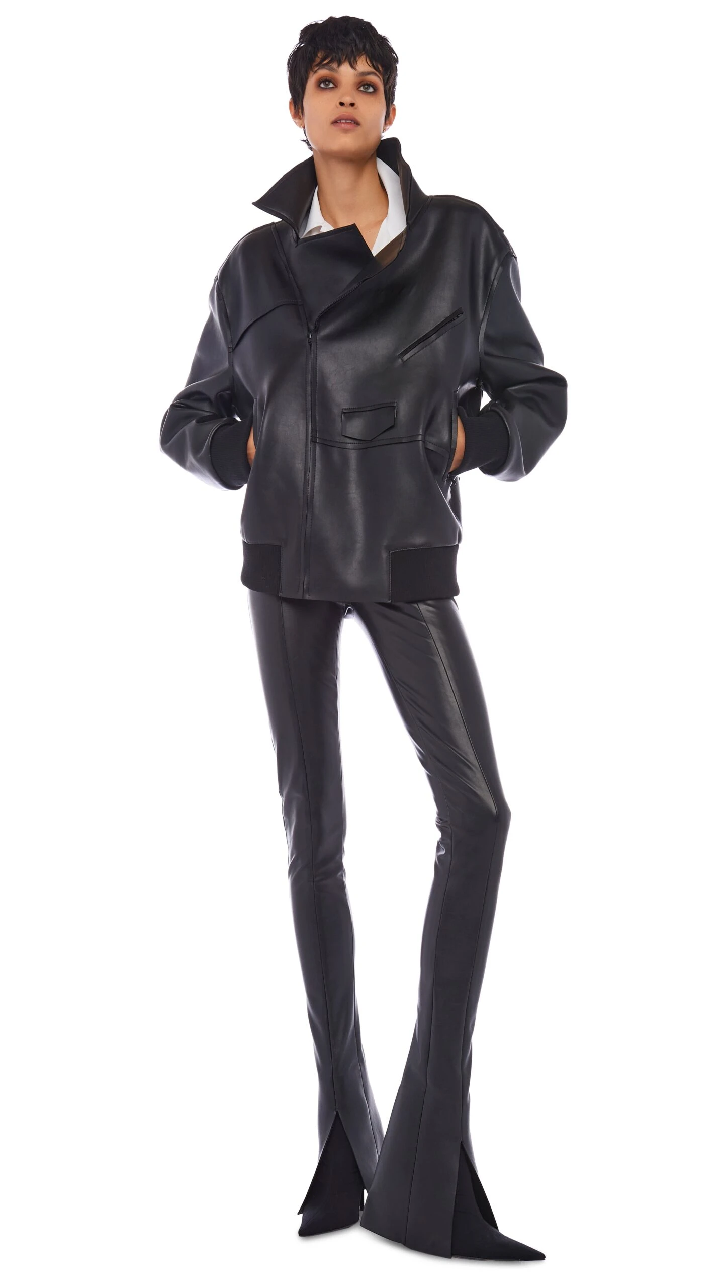 OVERSIZED MOTO JACKET 14 OVERSIZED MOTO JACKET - Image 14