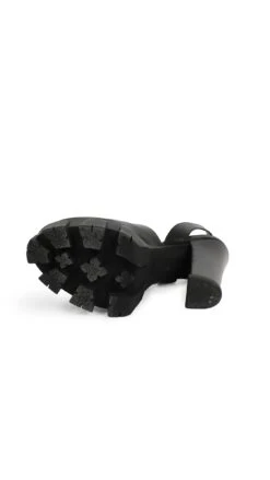 PRADA LUG SOLE ANKLE STRAP PLATFORM SANDAL 9 PRADA LUG SOLE ANKLE STRAP PLATFORM SANDAL -Norma Kamali 12.24 SHOES 238