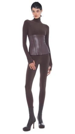 TURTLE CATSUIT W/ FOOTSIE 12 TURTLE CATSUIT W/ FOOTSIE -Norma Kamali 2 1 23nk00981 77b03158 0625 4e7a a448 b7c49464a209