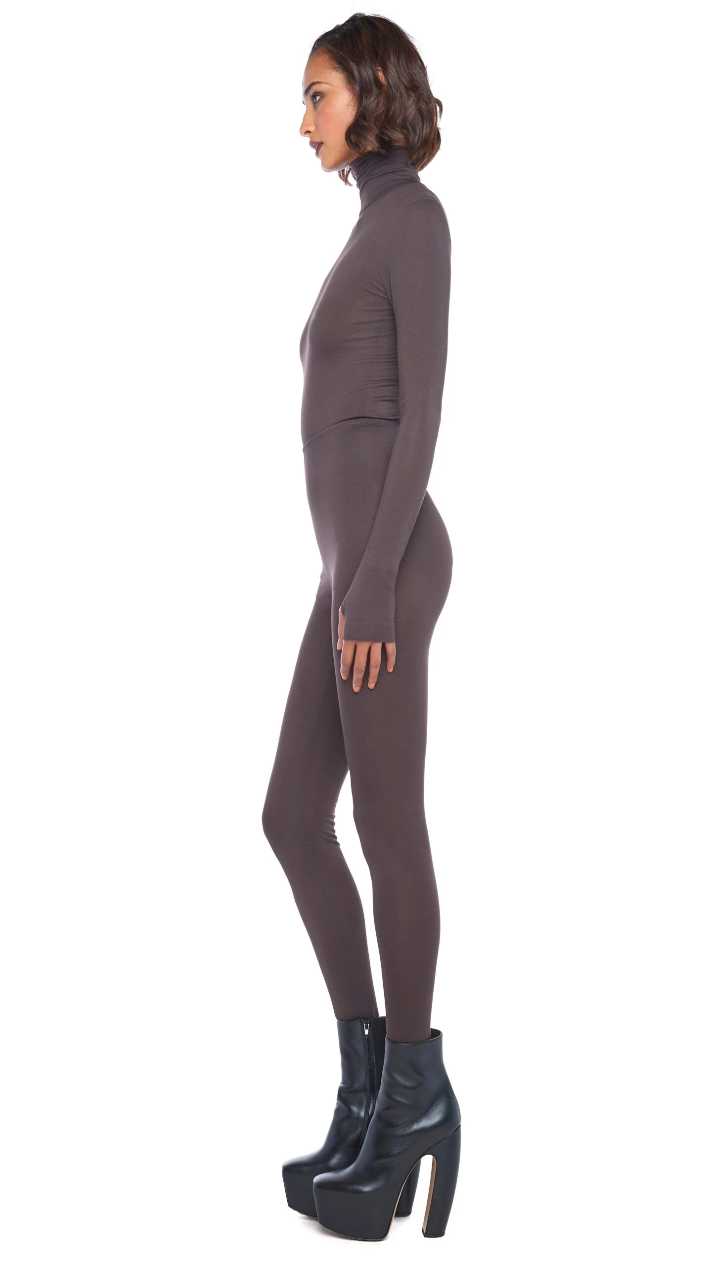 LEGGING W/ FOOTIE W/O WAISTBAND 2 LEGGING W/ FOOTIE W/O WAISTBAND - Image 2