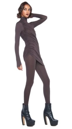 LEGGING W/ FOOTIE W/O WAISTBAND 27 LEGGING W/ FOOTIE W/O WAISTBAND -Norma Kamali 2 1 23nk10108