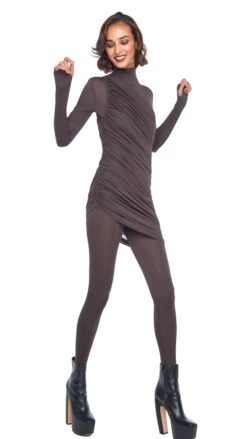 LEGGING W/ FOOTIE W/O WAISTBAND 28 LEGGING W/ FOOTIE W/O WAISTBAND -Norma Kamali 2 1 23nk10120