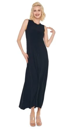 SLEEVELESS LONG SWING DRESS -Norma Kamali 4 17 23nk04666