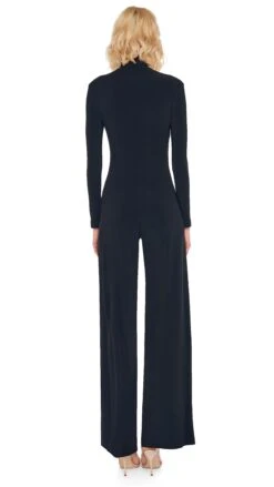 LONG SLEEVE TURTLE JUMPSUIT 15 LONG SLEEVE TURTLE JUMPSUIT -Norma Kamali 4 17 23nk05175