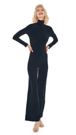 LONG SLEEVE TURTLE JUMPSUIT 17 LONG SLEEVE TURTLE JUMPSUIT -Norma Kamali 4 17 23nk05188