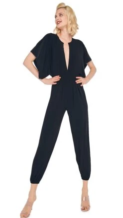 RECTANGLE JOG JUMPSUIT -Norma Kamali 4 17 23nk05274
