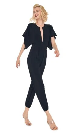 RECTANGLE JOG JUMPSUIT -Norma Kamali 4 17 23nk05300