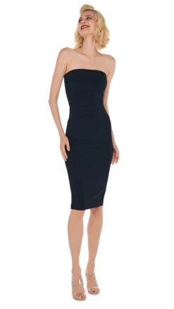 STRAPLESS DRESS TO KNEE 18 STRAPLESS DRESS TO KNEE -Norma Kamali 4 18 23nk05648