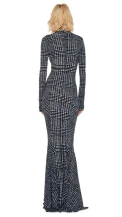 TURTLE FISHTAIL GOWN 15 TURTLE FISHTAIL GOWN -Norma Kamali 4 18 23nk05961