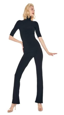 SHORT SLEEVE TURTLE TOP 13 SHORT SLEEVE TURTLE TOP -Norma Kamali 4 18 23nk06621