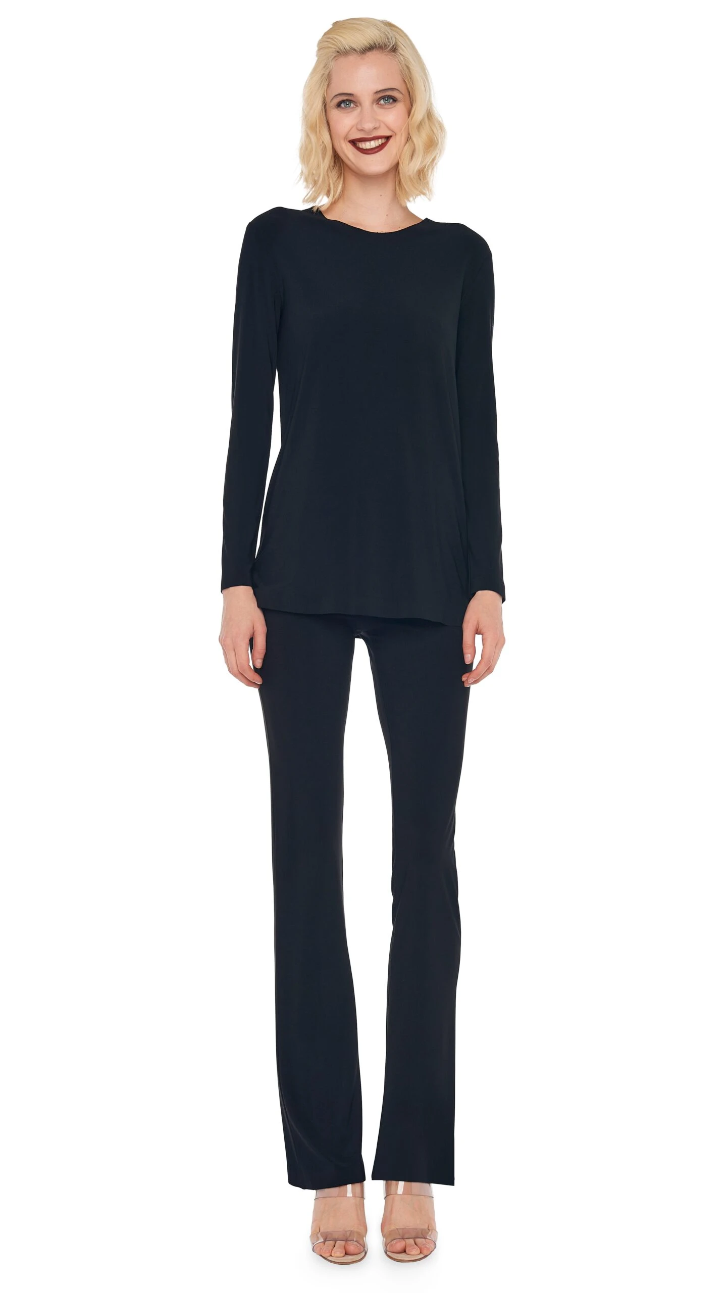 LONG SLEEVE CREW TOP 1 LONG SLEEVE CREW TOP