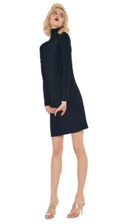 TURTLENECK DRESS TO KNEE -Norma Kamali 4 18 23nk10202