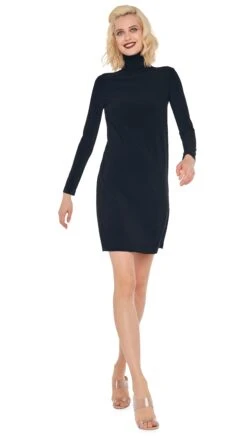TURTLENECK DRESS TO KNEE -Norma Kamali 4 18 23nk10206