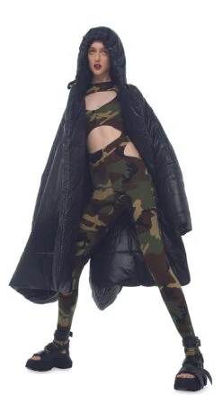 HOODED BLANKET SLEEPING BAG -Norma Kamali 5 11 21nk04959