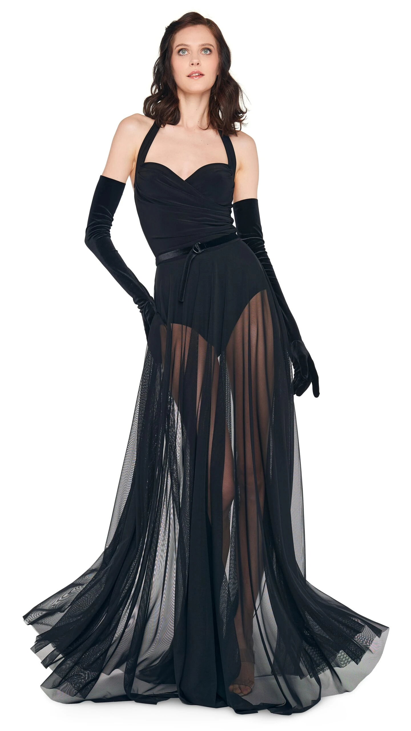 CAYLA FLARED GOWN 1 CAYLA FLARED GOWN
