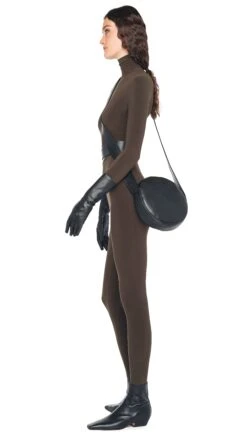 CROSSOVER CIRCLE BAG SMALL 15 CROSSOVER CIRCLE BAG SMALL -Norma Kamali 5 14 24nk03270