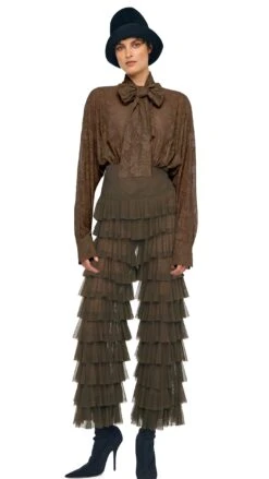 SUPER OVERSIZED BF NK SHIRT BODYSUIT W/ BOW