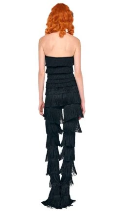 FRINGE SPAT LEGGING 10 FRINGE SPAT LEGGING -Norma Kamali 5 14 25res25nk00258