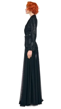 FLARED SKIRT TO FLOOR -Norma Kamali 5 14 25res25nk00552 5141a3b1 0bbc 4727 b466 71731b090be5